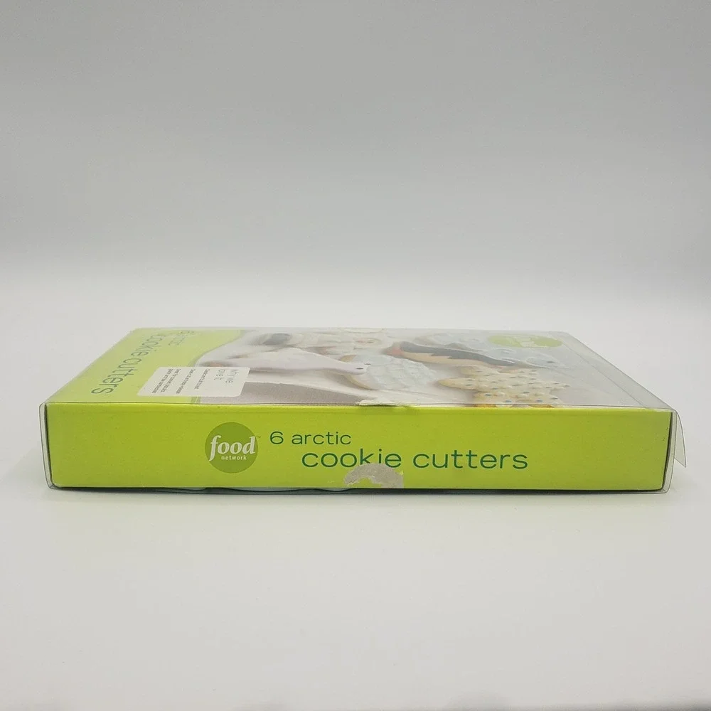 Food Network 7 Arctic cookie cutters-polar‎ bear, snowflake,seal,igloo,etc.